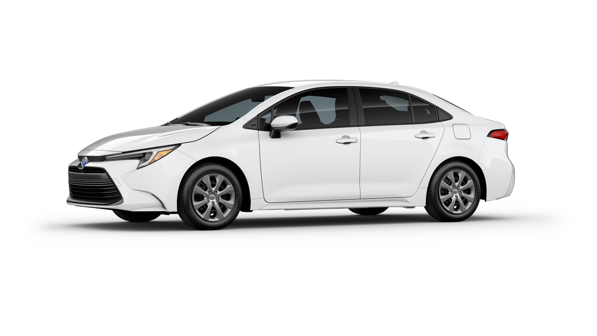 Used 2025 Toyota Corolla LE with VIN JTDBCMFE9SJ042366 for sale in San Antonio, TX