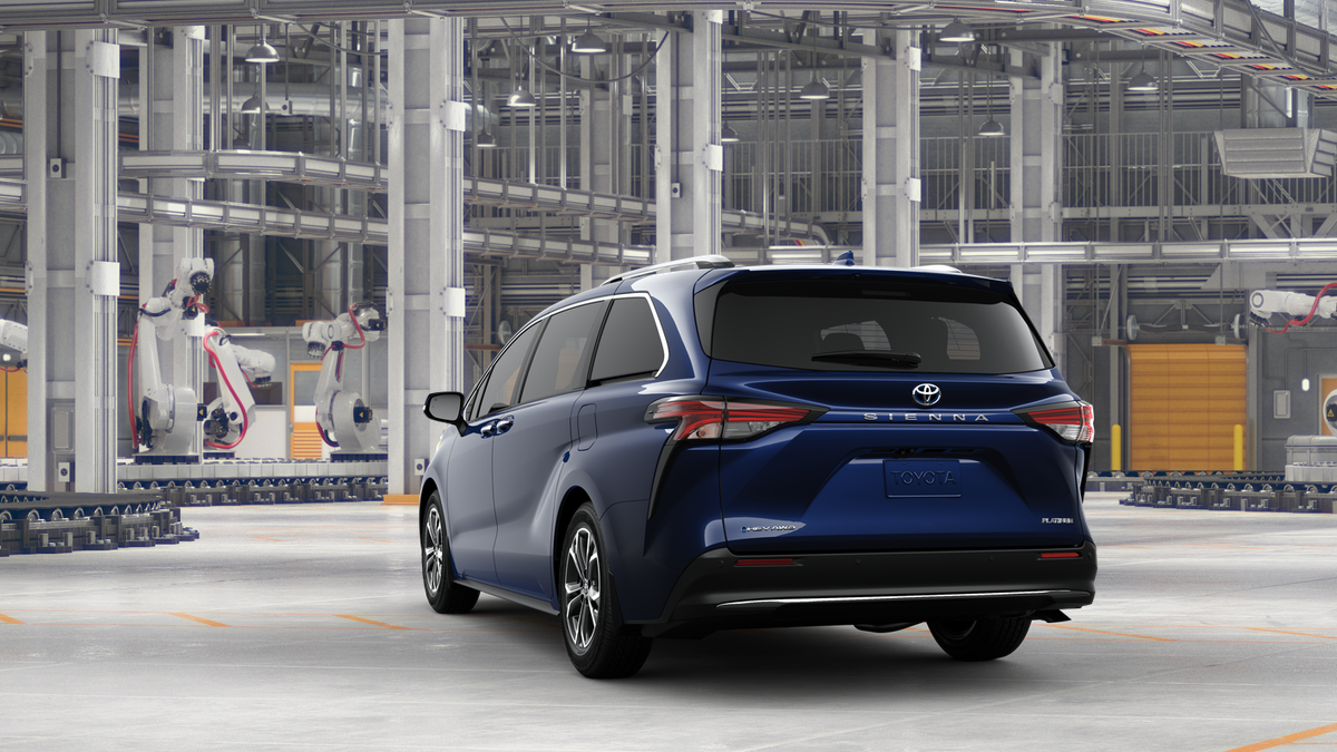 new 2025 Toyota Sienna Platinum
